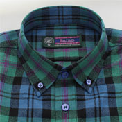 Shirt, Button Down, Wool, Baird Tartan